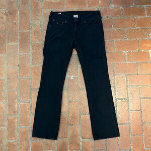 True Religion Men's Black Jeans